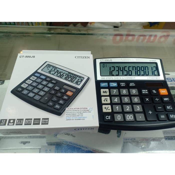 Citizen ct500JS Calculator