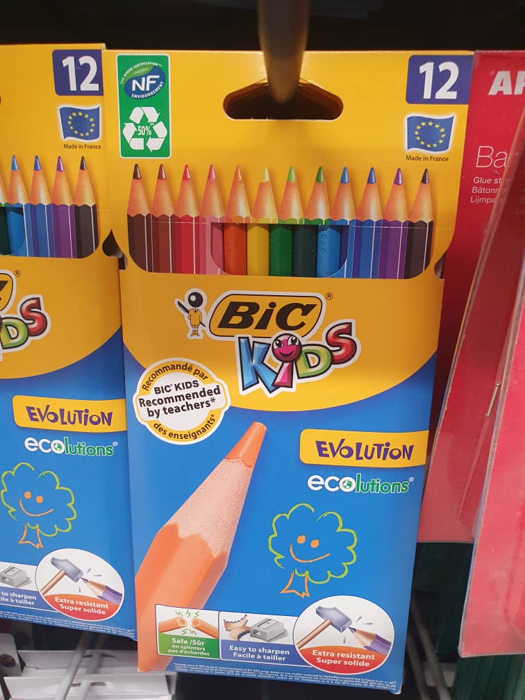 Crayon Color BIC Kids x12